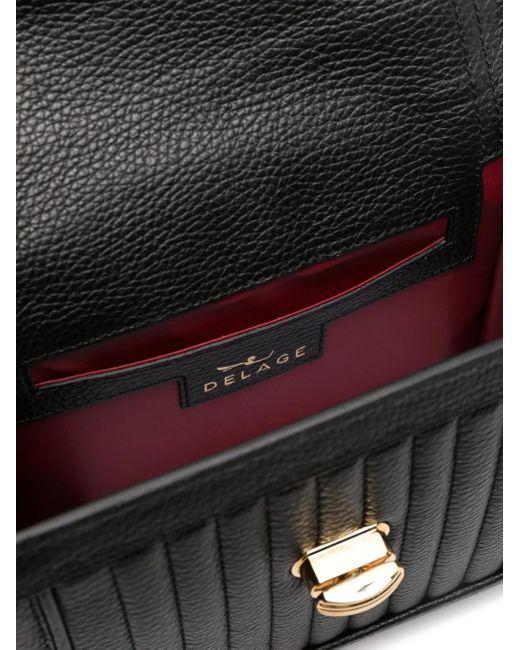 Delage Ginette ショルダーバッグ ミニ Black