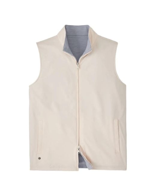 Chaleco Ryder Reversible Peter Millar de hombre de color White