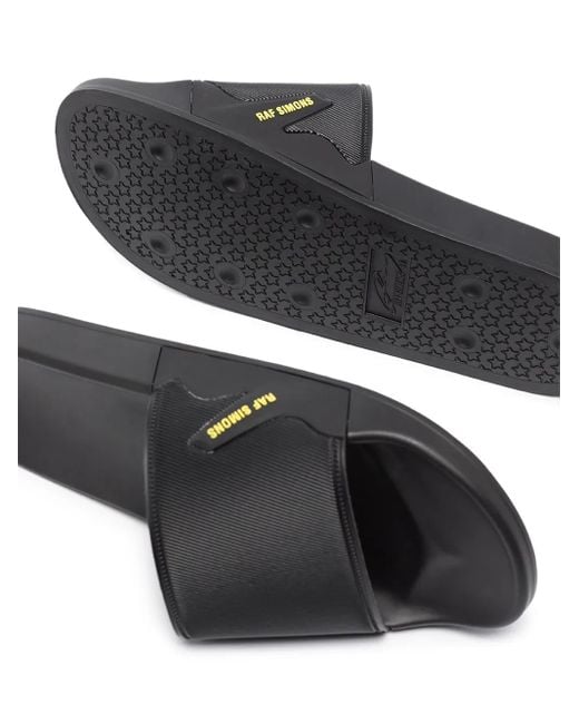 Raf Simons Black Astra Slides for men