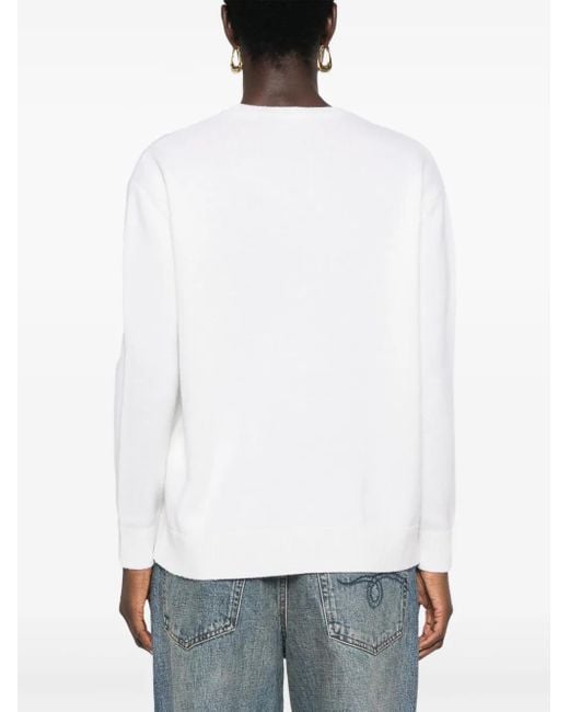 Jersey Plata Max Mara de color White