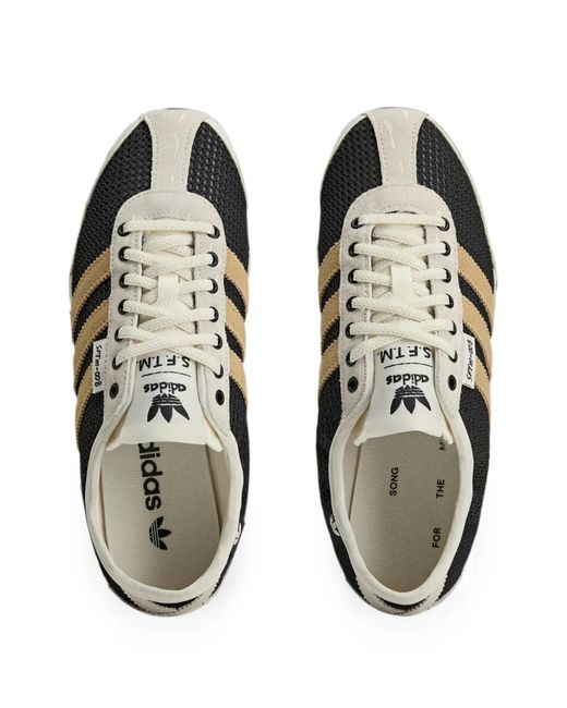 Song For The Mute White Tokyo Mesh-Upper Sneakers for men
