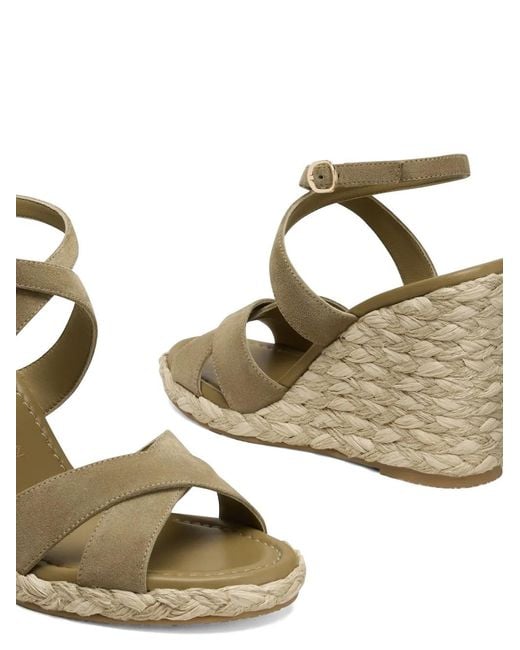 Stuart Weitzman Metallic 8.5Cm Alyssa Sandals