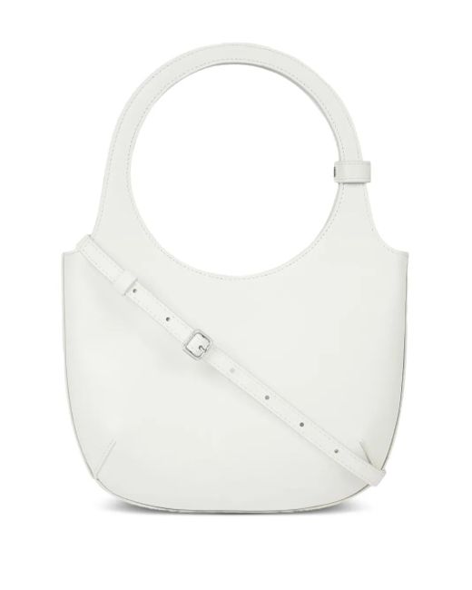 Courreges White Holy Half-Moon Handbag
