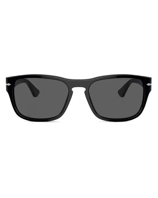 Persol Black Square-Frame Sunglasses