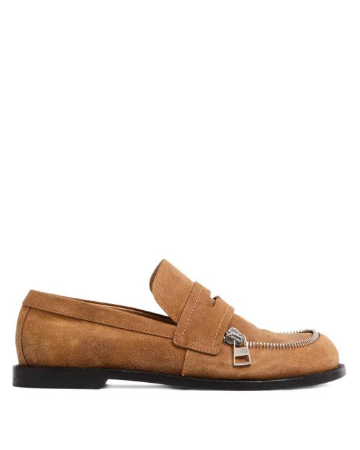 J.W. Anderson Biker ペニーローファー Brown