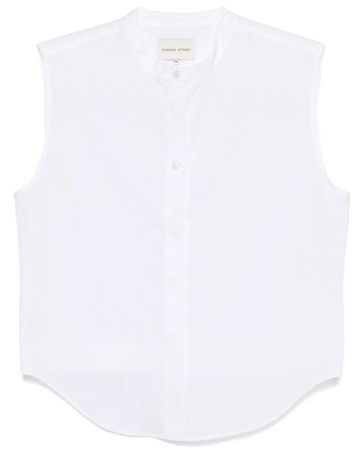 Loulou de Saison Hale シャツ White