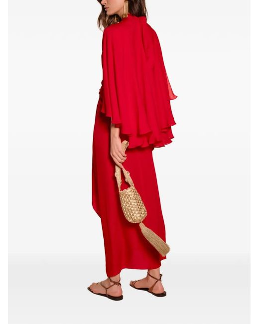 Johanna Ortiz Red Cape Town Dress