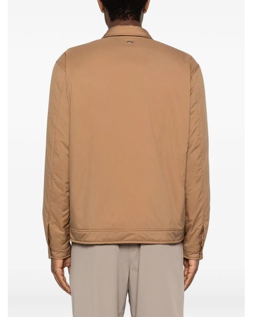 Herno Natural Padded Shirt Jacket for men