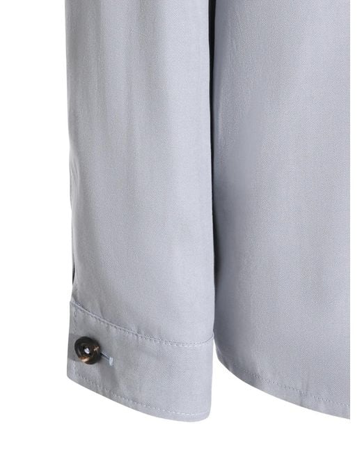 Eleventy Blue Pocket Jacket for men