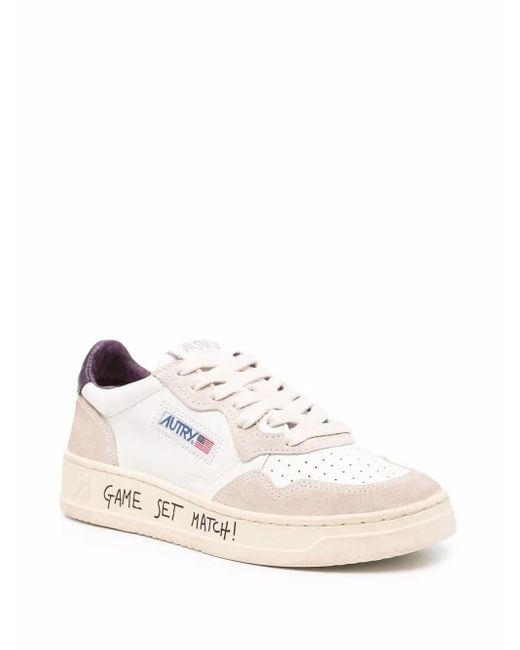Autry Natural Game Set Match Sneakers