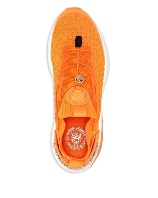 Philipp Plein Orange Runner Trainers