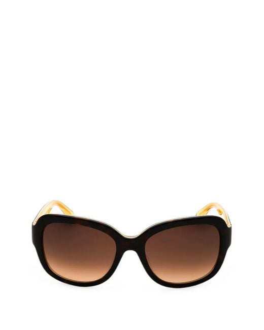 Kate Spade Brown Layne Oval-Frame Sunglasses