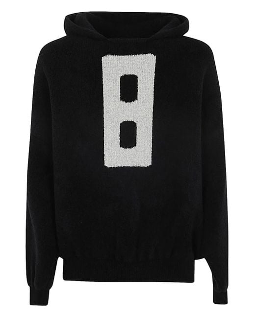 Fear Of God Black Graphic-Detail Hoodie for men
