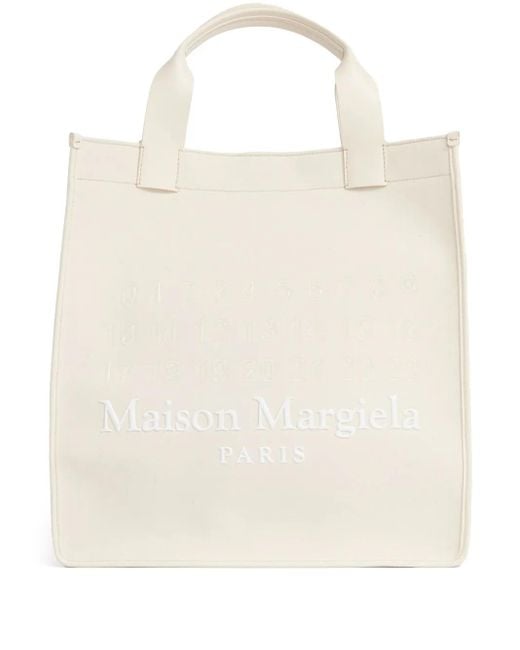 Maison Margiela Natural Cabas Vertical Shoulder Bag