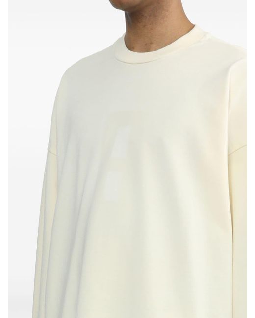 Fear Of God White Airbrush 8 Number-Print Sweatshirt for men