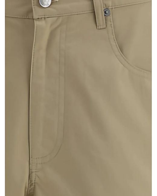 Moschino Natural Logo-Patch Shorts for men