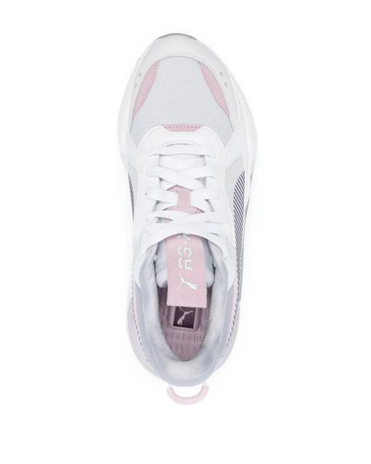 PUMA White Rs-X Sneakers