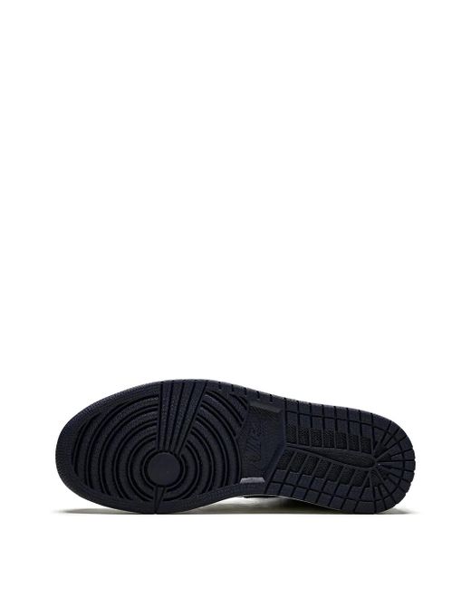 Nike Blue Air 1 Retro High Og "Obsidian/University" Sneakers