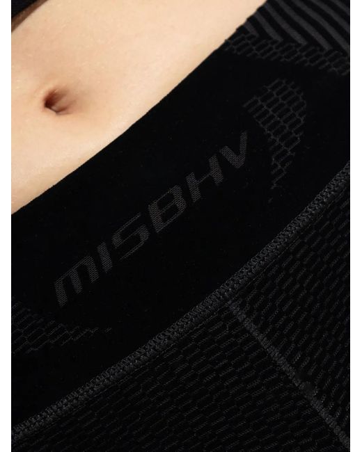 Pantalones cortos con diseño stretch M I S B H V de color Black