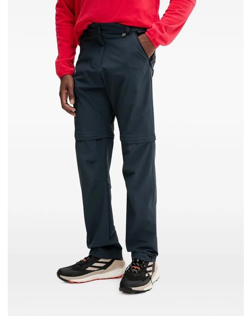 Viking Blue Zip-Off Straight-Leg Trousers for men