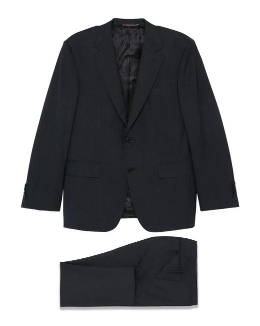 Costume En Laine Canali pour homme en coloris Black