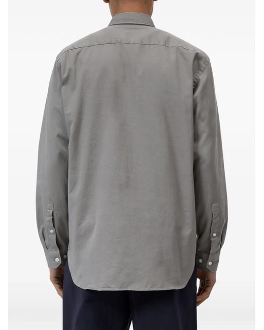 Closed Gray Chemise Boutonnée À Poche Poitrine for men