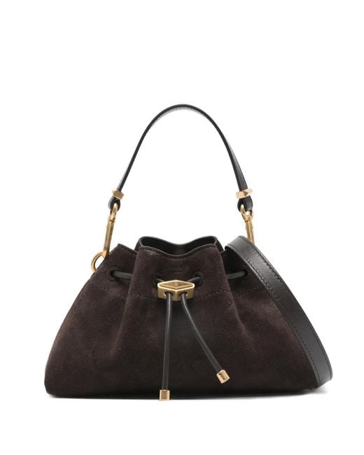 Jimmy Choo Black Small Cinch Drawstring Tote Bag