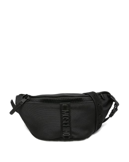 Marsupio Con Logo di Moschino in Black da Uomo