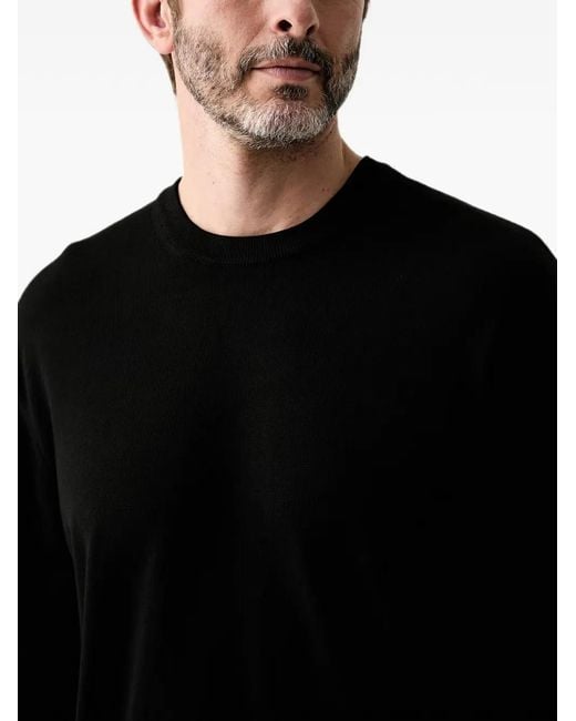 ARMANI EXCHANGE Pullover Mit Logo-Patch in Black für Herren