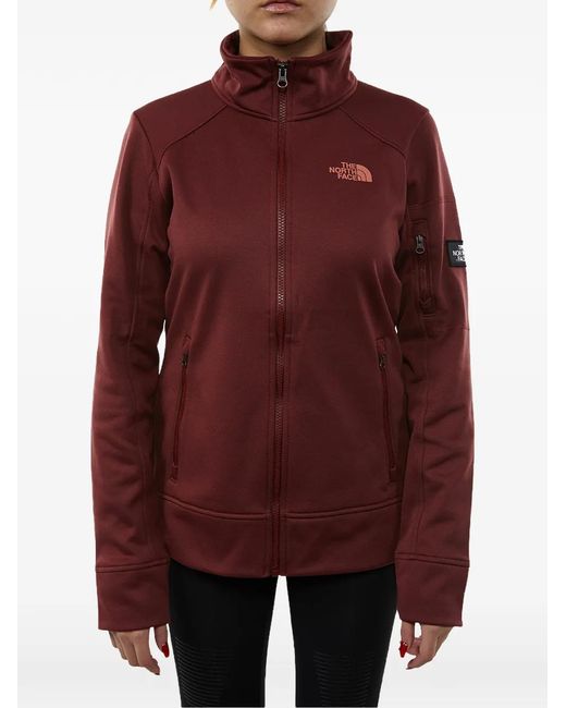 The North Face Purple Amazie Mays Zip-Up Sweatshirt