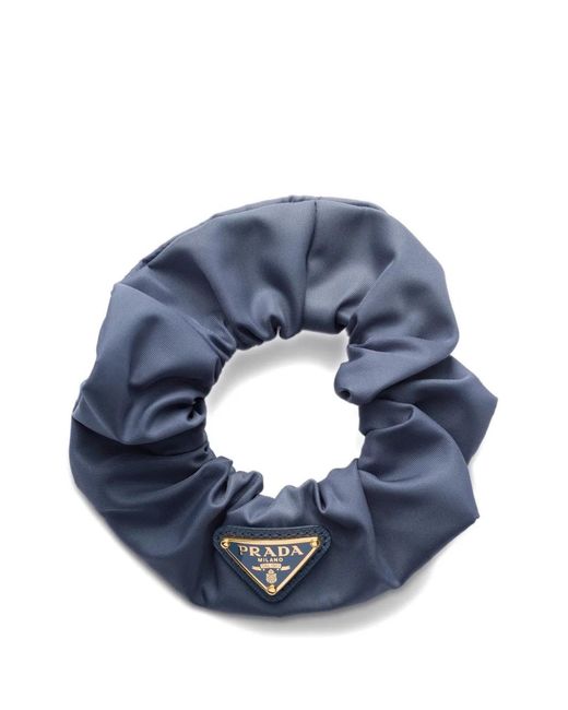 Prada Blue Re-Nylon Scrunchie
