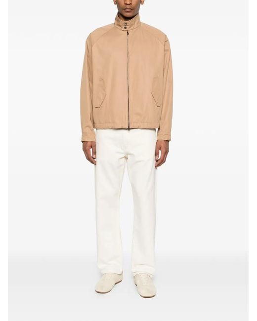 Herno Natural Zip-Up Flap-Pocket Jacket for men