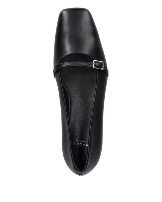 Vagabond Black Buckle-Strap Pumps