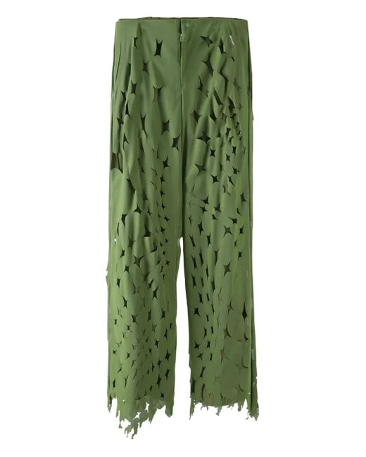 Pantalon À Bords Francs Post Archive Faction PAF pour homme en coloris Green