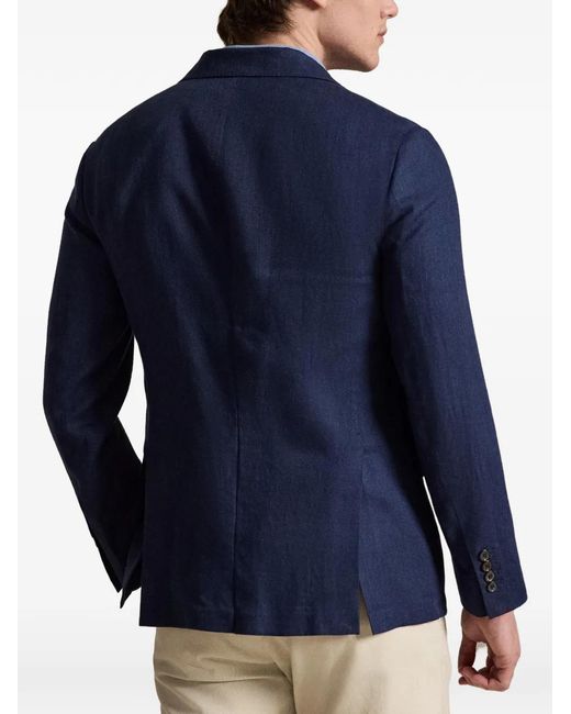 Polo Ralph Lauren Blue Single-Breasted Blazer for men