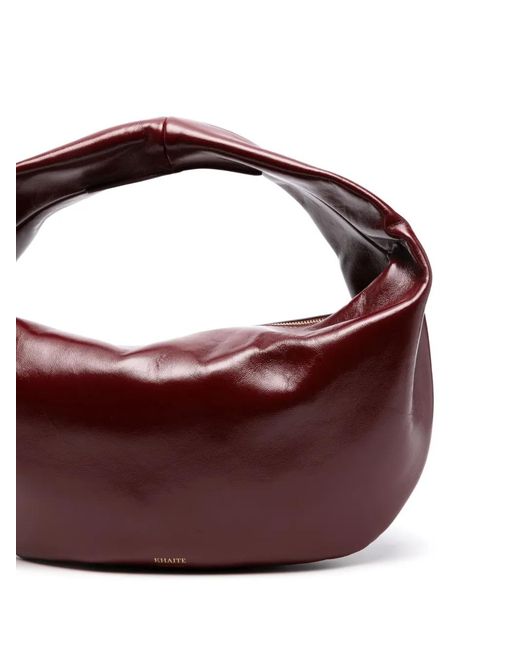 Khaite Brown Olivia Shoulder Bag