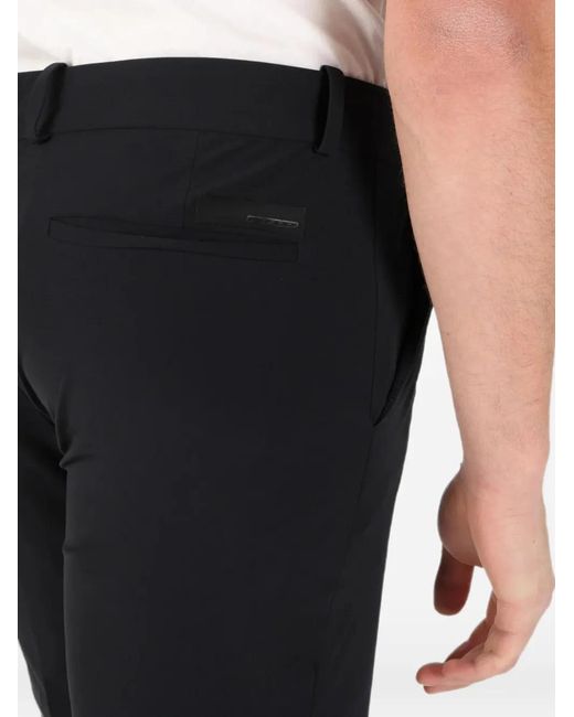 Rrd Black Logo-Patch Tailored Shorts for men