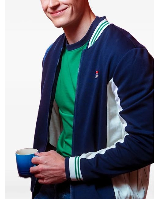 Fila Blue Settanta Baseball Sweatshirt for men