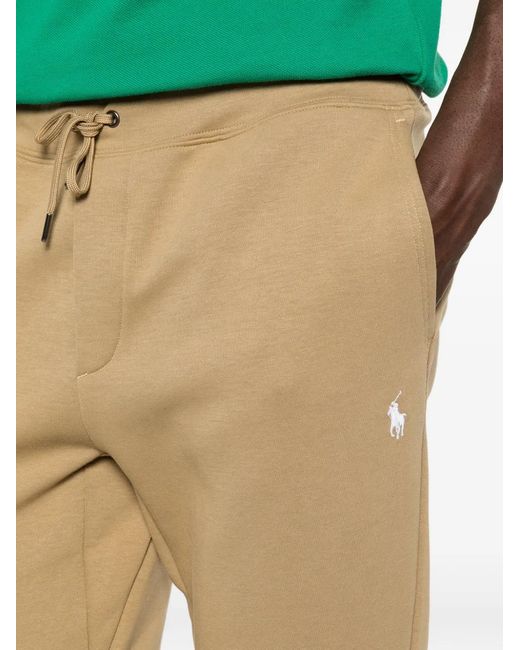 Polo Ralph Lauren Natural Logo-Embroidered Track Pants for men