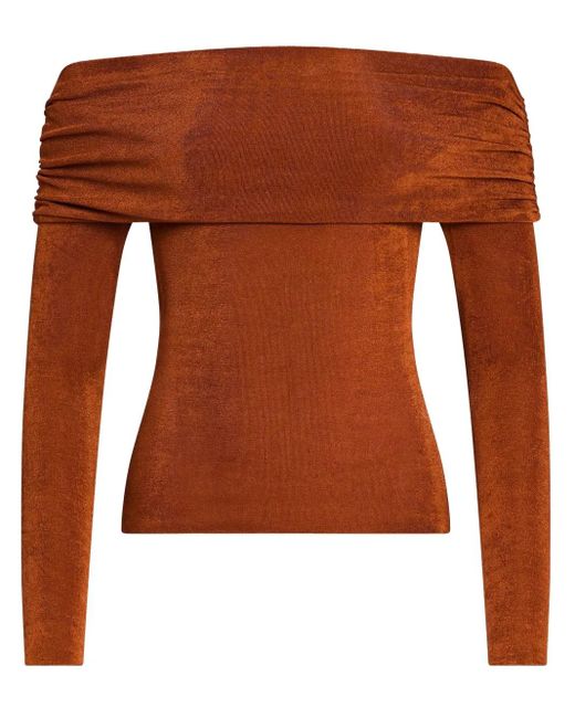 SER.O.YA Nora トップ Brown