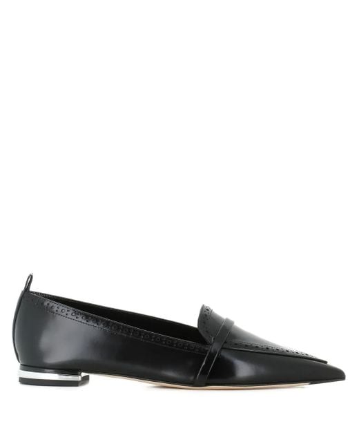 Malone Souliers Black Dora Loafers