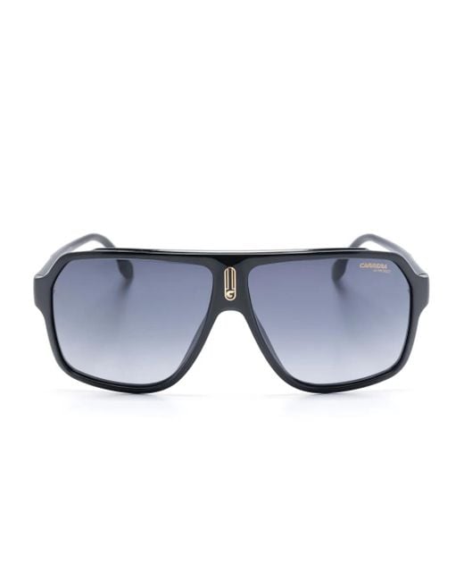 Carrera Blue Oversize-Frame Sunglasses
