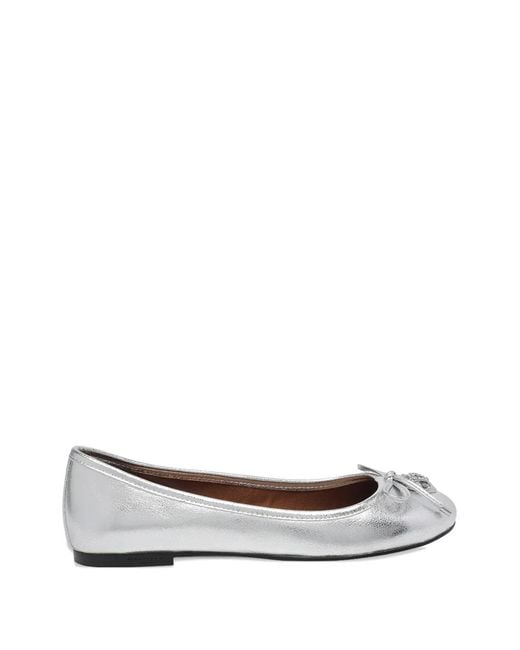 Kurt Geiger White Eagle Ballet Flats