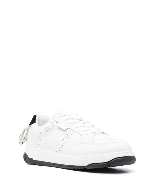 Gcds White Chunky Lace-Up Sneakers for men