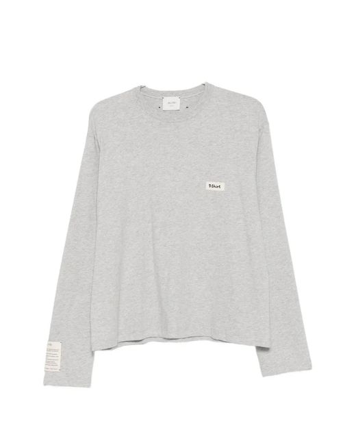 Alysi White Long-Sleeves T-Shirt