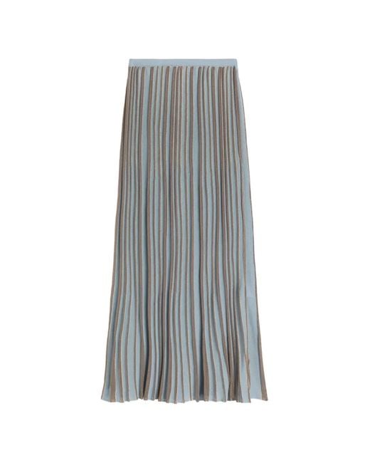 MACCAPANI Gray Terry Skirt