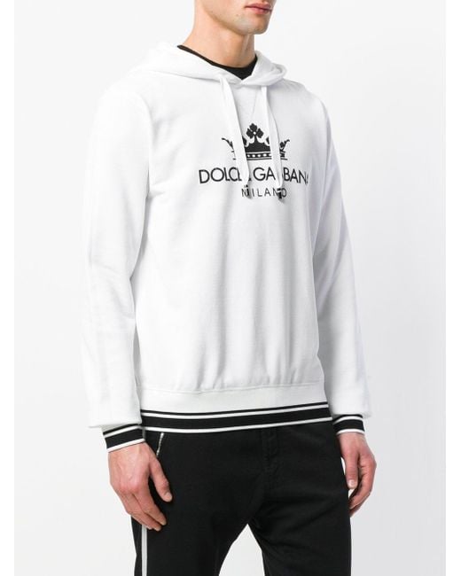 【DOLCE&GABBANA】ロゴ プリント フーディ 価格交渉可 未使用タグ付 ランウェイ登場 DOLCE&GABBANA ロゴ