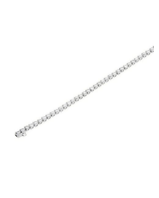 Jewels Aficionado White 18K Mini Luce Diamond Bracelet