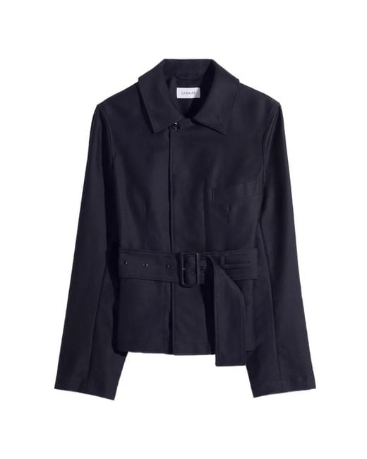 Lemaire Blue Belted Jacket