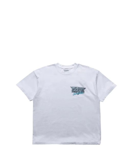 ANTI SOCIAL SOCIAL CLUB White Snowcat Graphic-Print T-Shirt for men